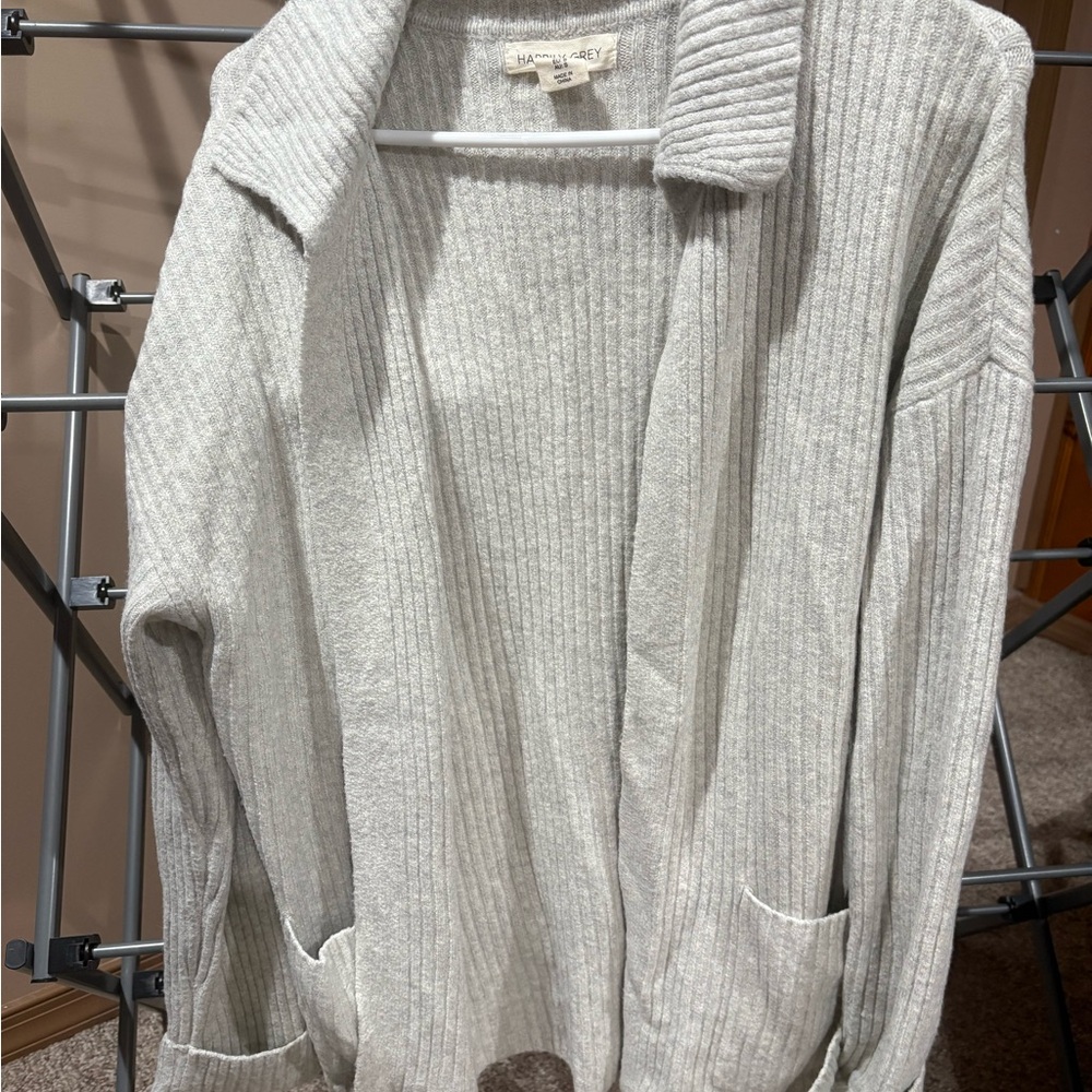 Haggar Women's Gray Sweater